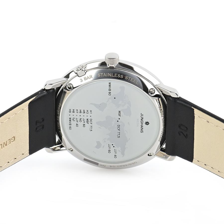 おまけ付 電波 マックスビル メガ 058/4820.04 ユンハンス Junghans（ユンハンス） マックスビルメガ 058/4820.04 新品 メンズ