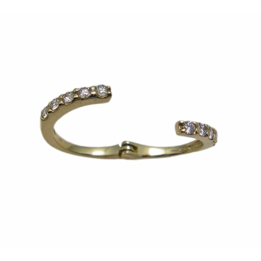イエローゴールド ダイヤモンド入り フィット リング : Jewellery