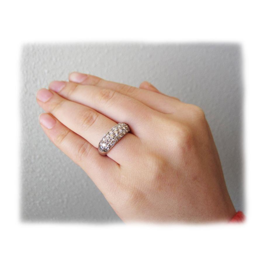 プラチナ ダイヤモンド パヴェ リング 2ct : Jewellery SHIBATA - 通販 