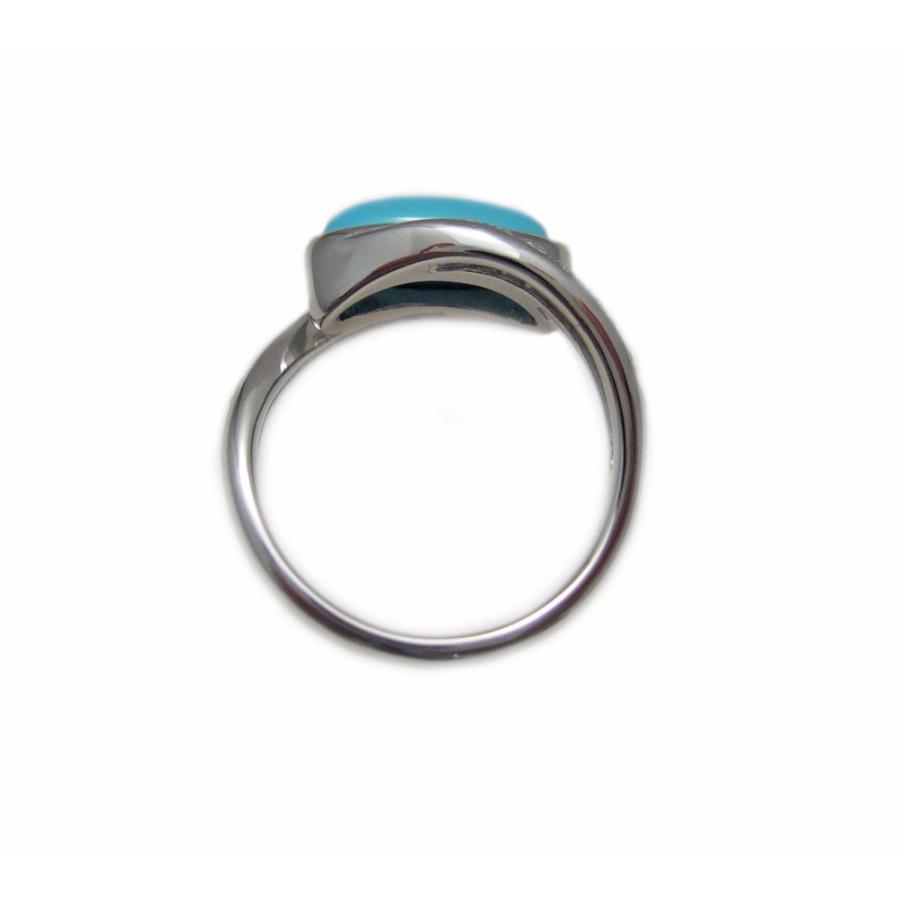 プラチナ ターコイズ ダイヤモンド リング : Jewellery SHIBATA - 通販