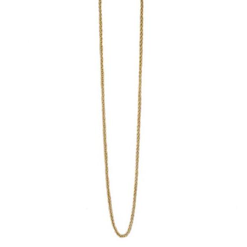 K18YG マットなイタリアン デザイン ネックレス : Jewellery SHIBATA 