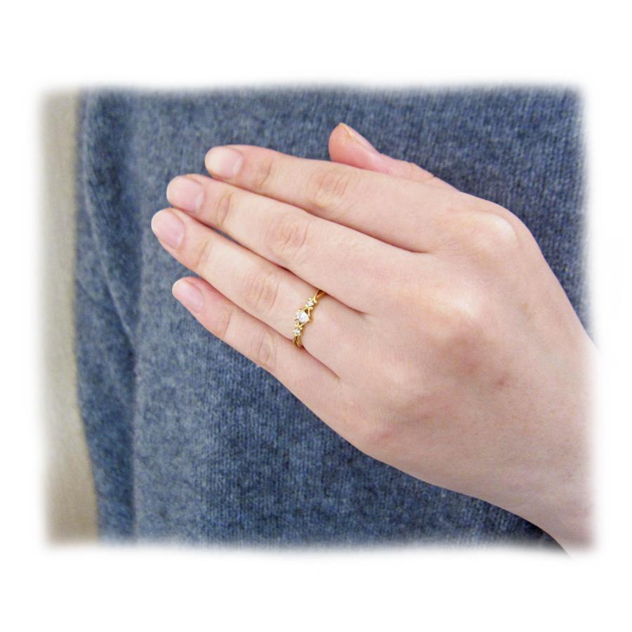 ペアシェイプ ダイヤモンド リング イエローゴールド製 : Jewellery