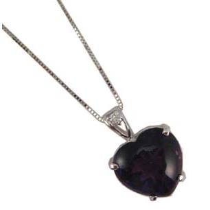 k18WG アメジストペンダントトップ ペンダントトップ K18WG アメジスト3.16 ダイヤモンド D0.04