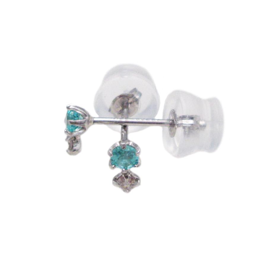パライバ トルマリン ピアス プラチナ製 : Jewellery SHIBATA パライバ トルマリン ピアス プラチナ製 : Jewellery SHIBATA