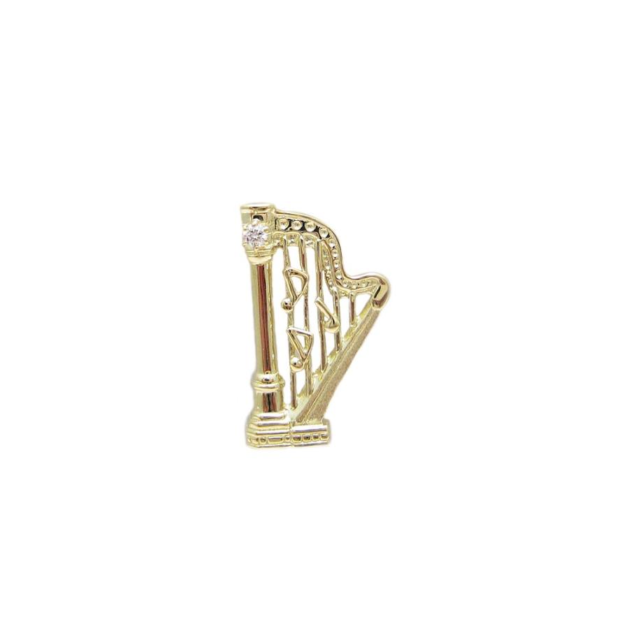 ハープ タイニー ピンブローチ 18金製 : 82108740 : Jewellery SHIBATA 