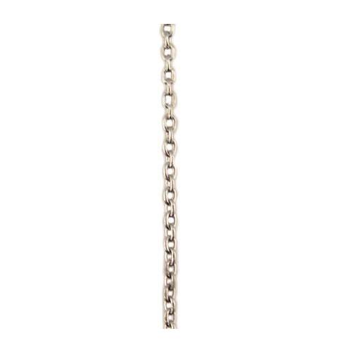 プラチナ 丸アズキ チェーン スライドアジャスター付 45cm : Jewellery