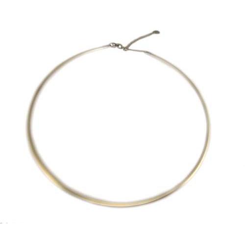 K18YGWG オメガ ネックレス リバーシブルタイプ 2.5mm : Jewellery 