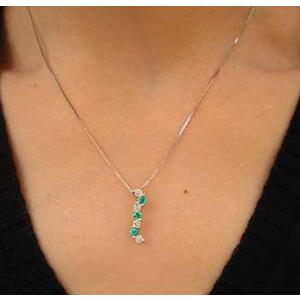 Pt エメラルド ペンダント ネックレス : Jewellery SHIBATA - 通販 