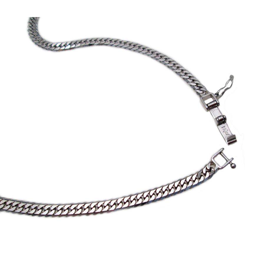 プラチナ 6面 ダブル 喜平 ネックレス 60cm : Jewellery SHIBATA