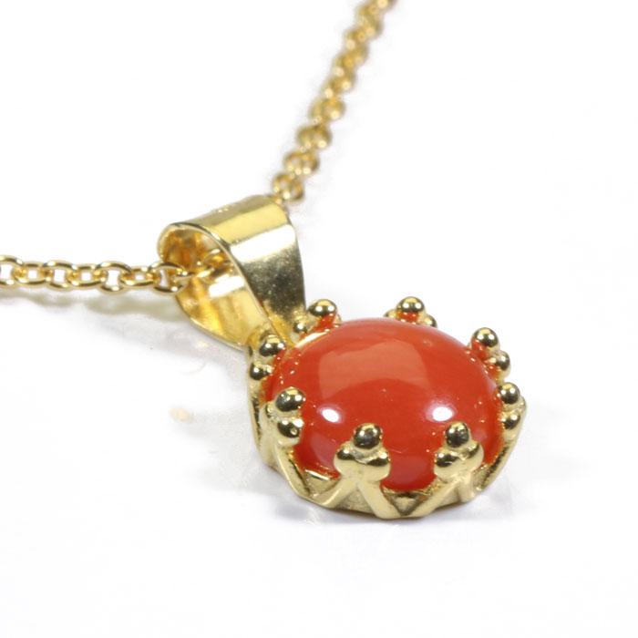 国産　天然珊瑚　ネックレス ペンダント付き 楽天市場】≪1年保証付き≫日本産血赤珊瑚K18 ホワイトゴールド