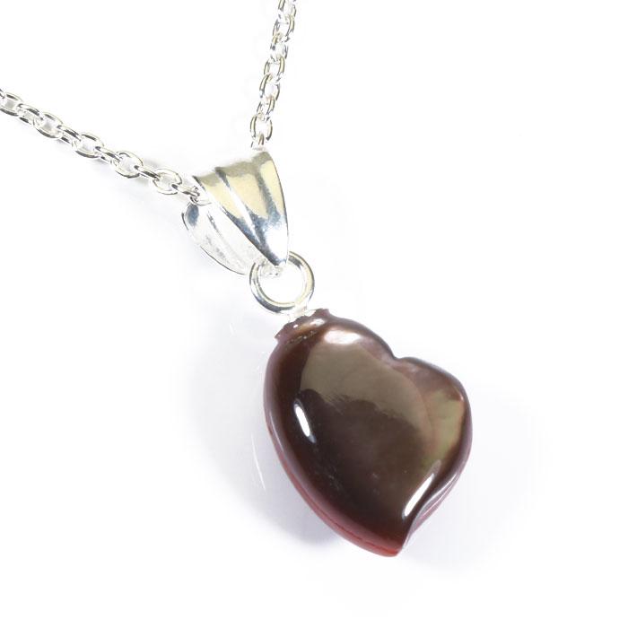 宝石珊瑚のSANSUI 血赤珊瑚 黒蝶貝 リバーシブル ペンダント