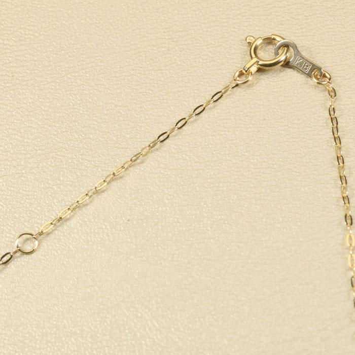 ミス珊瑚 ピンク 丸玉 ペンダント ネックレス 一粒 K18 イエローゴールド 無染色 SANSUIの画像