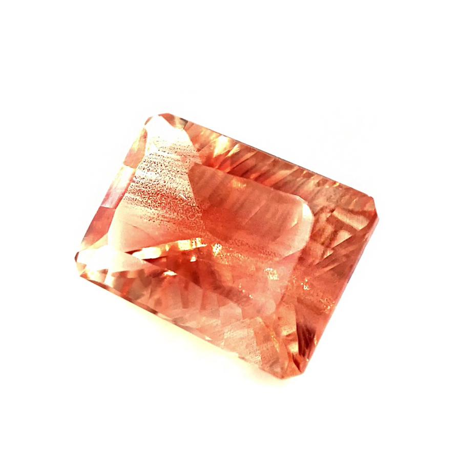オレゴン産サンストーン ルース 3.434ct【品質保証書/日独宝石研究所鑑別書付】の画像