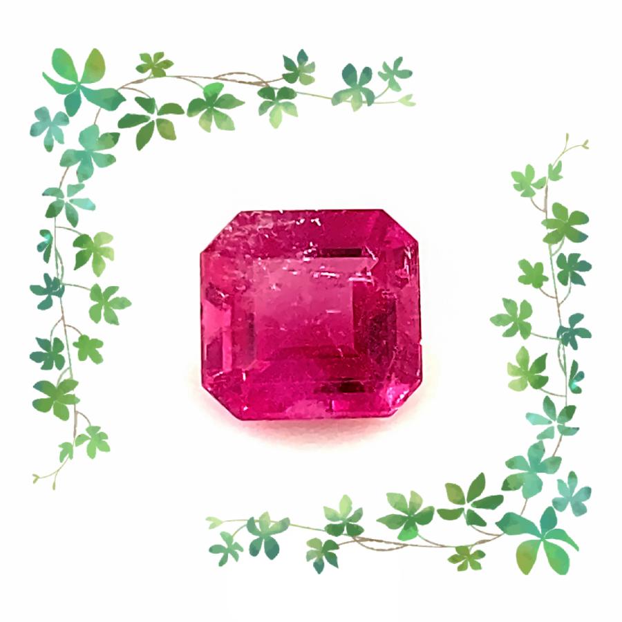アメリカ産レッドベリル ルース 0.12ct【品質保証書付】