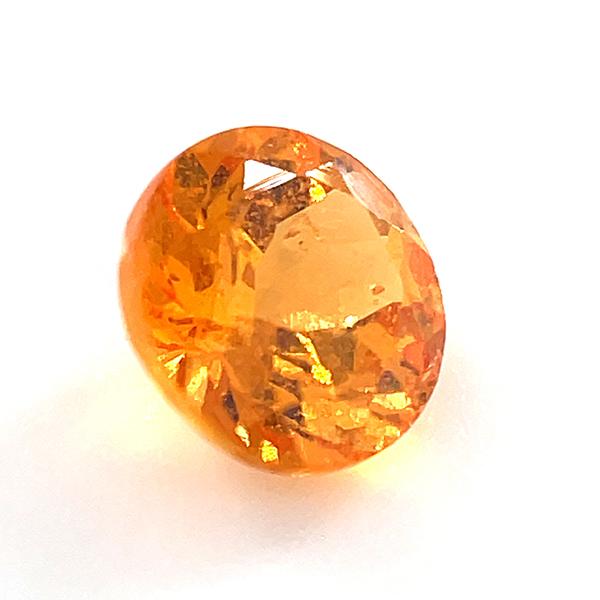 ナミビア産マンダリンガーネット ルース 1.01ct【品質保証書付