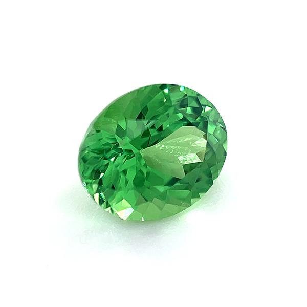 タンザニア産ツァボライト ルース 0.77ct【品質保証書/宝石鑑別書付】の画像
