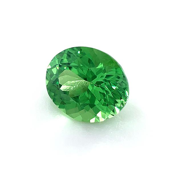 タンザニア産ツァボライト ルース 0.77ct【品質保証書/宝石鑑別書付】の画像