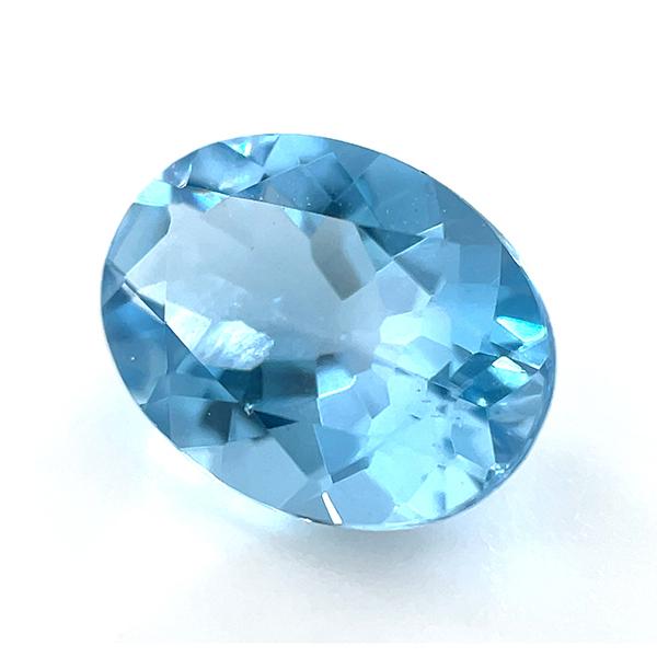 サンタマリア アクアマリン ルース 0.99ct【品質保証書/宝石鑑別書付