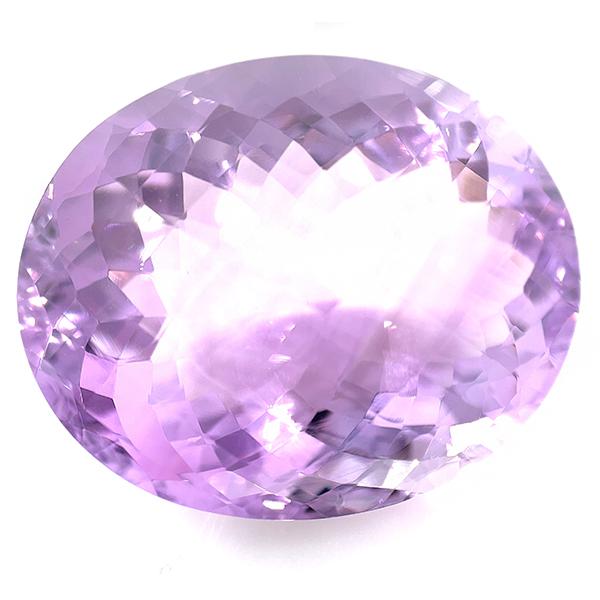 超大粒！アメシスト ルース 56.76ct【品質保証書付】の画像