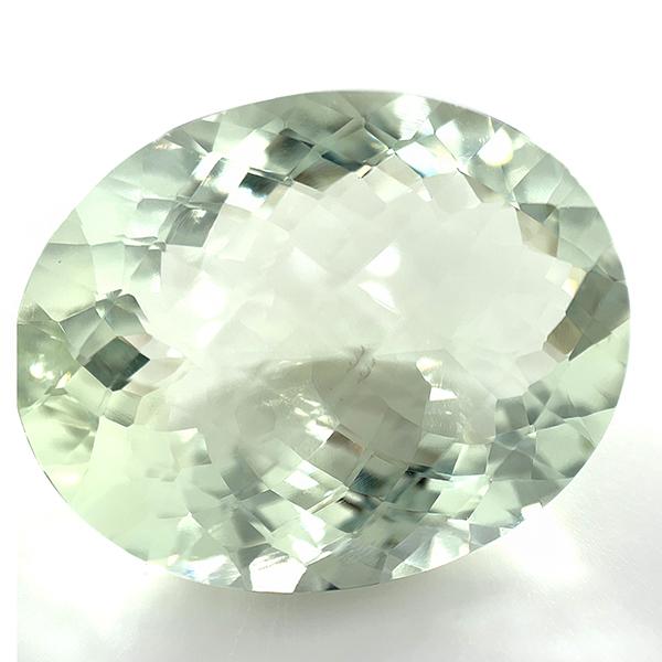 超大粒！グリーンクォーツ ルース 59.34ct【品質保証書付】 : 宝石天国