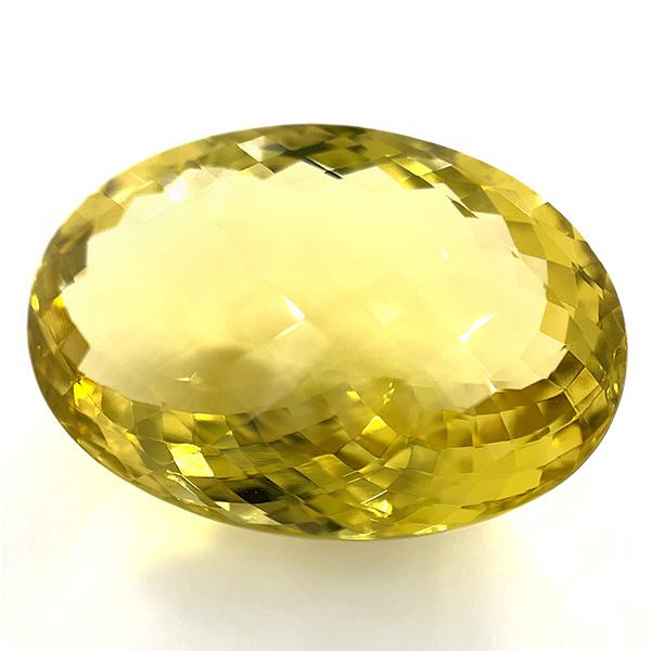 超大粒!レモンクォーツ ルース 54.369ct【日独宝石研究所 超大粒!レモンクォーツ ルース 54.369ct【日独宝石研究所