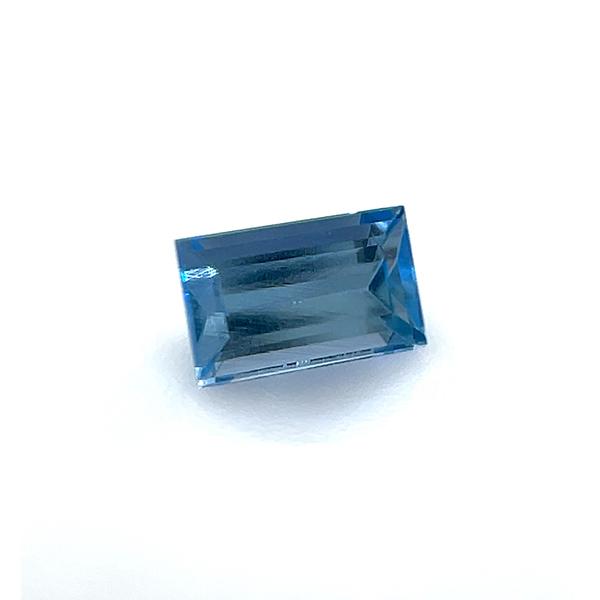 ブラジル産！サンタマリア　アクアマリン ルース 0.23ct【品質保証書/宝石鑑別書付】の画像
