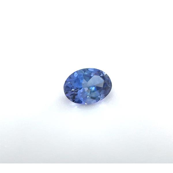 アメリカ産ベニトアイト ルース 0.19ct【品質保証書/宝石鑑別書付】の画像