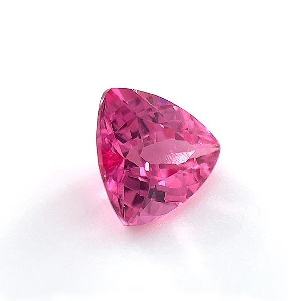 タンザニア産ネオンピンクスピネル ルース 0.76ct【品質保証書/宝石鑑別書付】の画像
