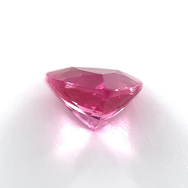 タンザニア産ネオンピンクスピネル ルース 0.76ct【品質保証書/宝石鑑別書付】の画像