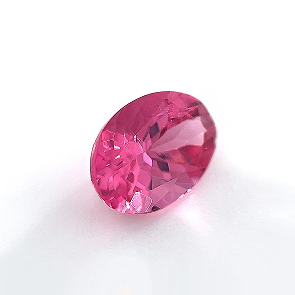 レディッシュピンクスピネル ルース 0.74ct【品質保証書/宝石鑑別書付】の画像