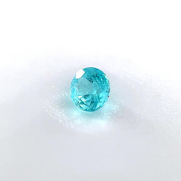 ブラジル産パライバトルマリン ルース 0.06ct【品質保証書付】 : 宝石 