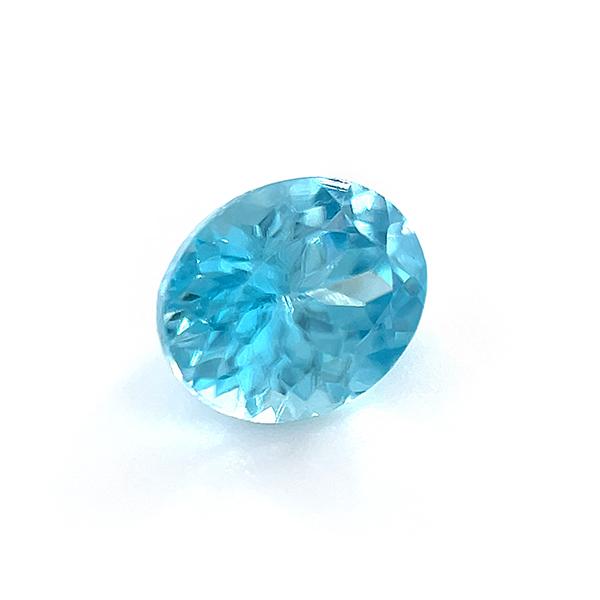 5％OFF】カンボジア産ブルージルコン ルース 1.00ct 宝石ルース、裸石