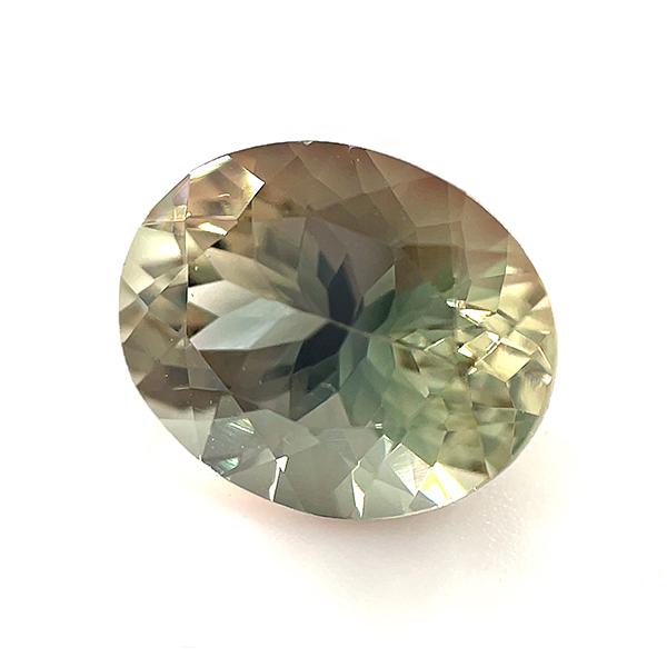 オレゴン産ラブラドーライト ルース 3.488ct【品質保証書/日独宝石研究所鑑別書付】の画像