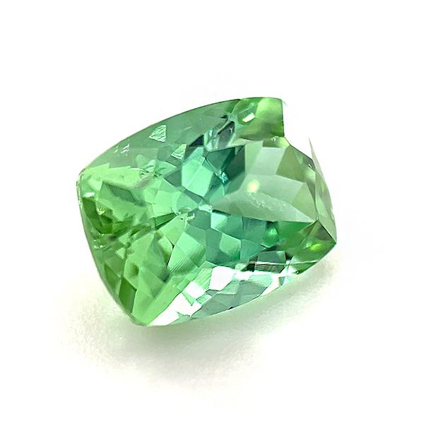 ミントグリーン トルマリン ルース 1.81ct 【品質保証書/宝石鑑別書付】の画像