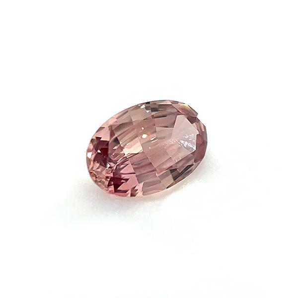パパラチアサファイア ルース 0.452ct【日本宝石学協会