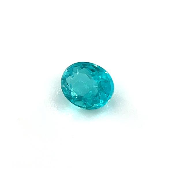 ブラジル産パライバトルマリン ルース　0.087ct【品質保証書/日独宝石研究所ソーティング付】の画像