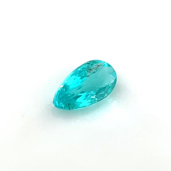 ブラジル産パライバトルマリン ルース　0.102ct【品質保証書/日独宝石研究所ソーティング付】の画像