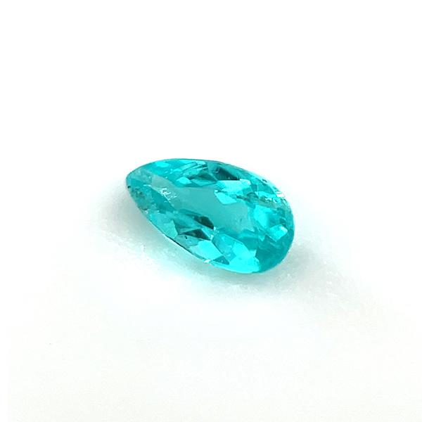 ブラジル産パライバトルマリン ルース　0.102ct【品質保証書/日独宝石研究所ソーティング付】の画像
