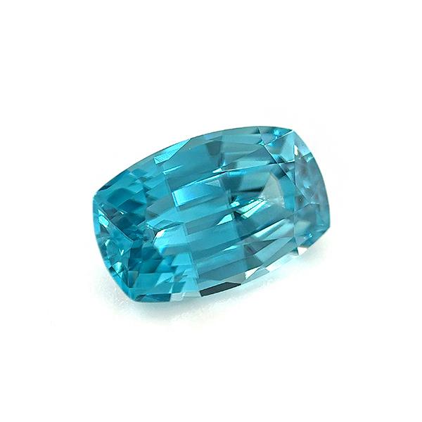カンボジア産ブルージルコン ルース　2.67ct 【品質保証書/宝石鑑別書付】の画像