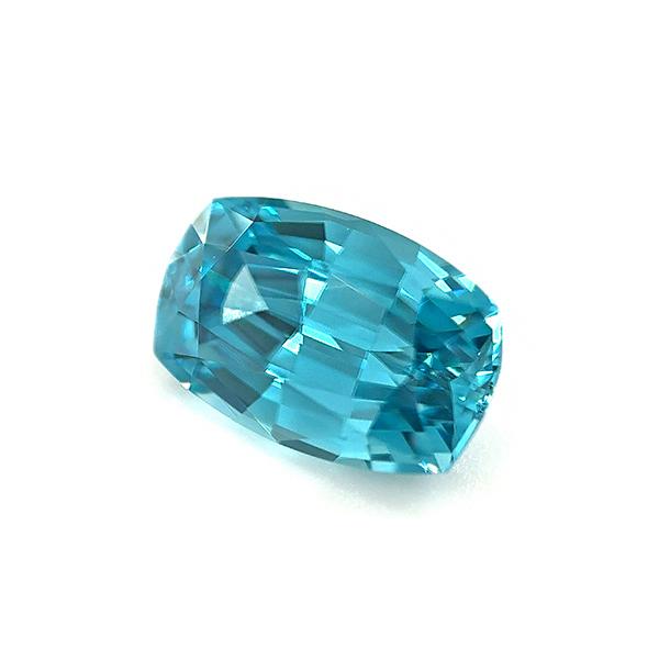 カンボジア産ブルージルコン ルース　2.67ct 【品質保証書/宝石鑑別書付】の画像