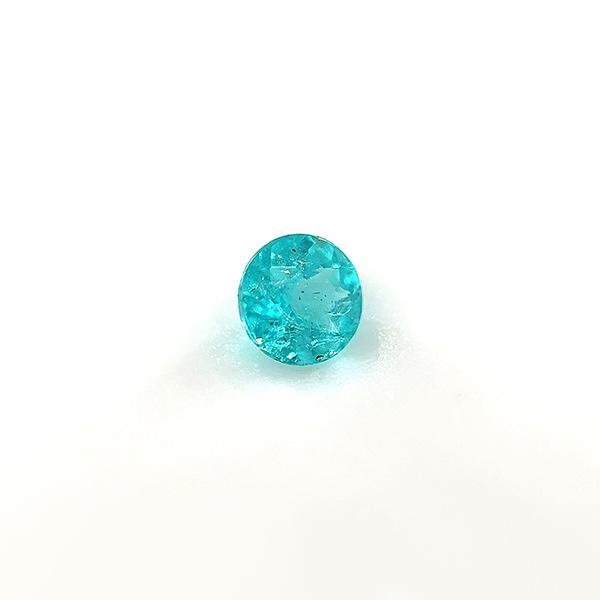 ブラジル産パライバトルマリン ルース 0.09ct【品質保証書/宝石