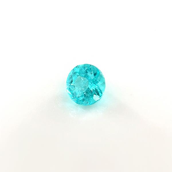 ブラジル産パライバトルマリン ルース 0.13ct【品質保証書/宝石鑑別 
