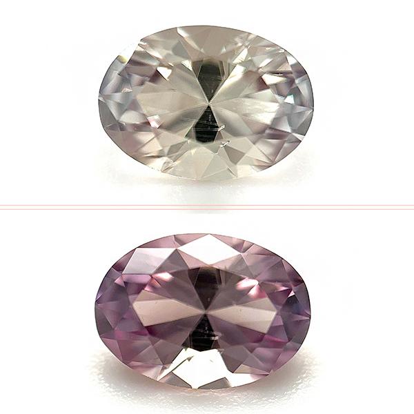 トルコ産ダイアスポア ルース 0.87ct【品質保証書付】 : 宝石