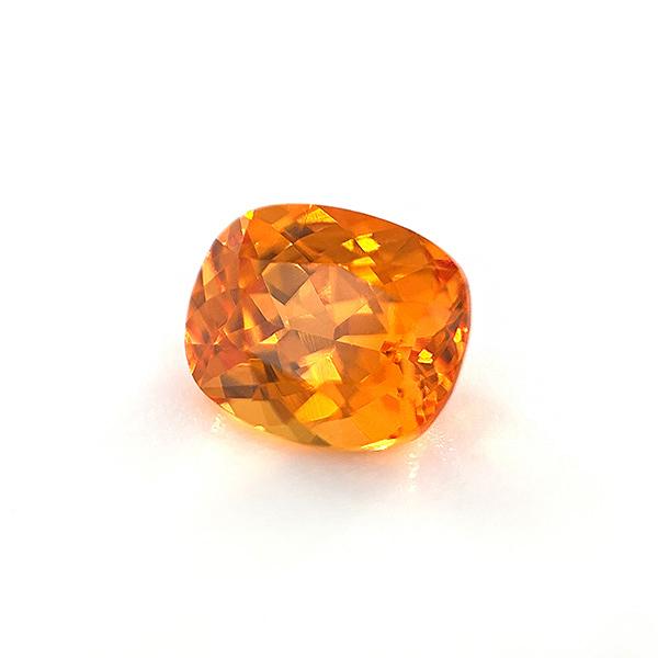 マンダリンガーネット ルース 0.72ct【品質保証書付】の画像
