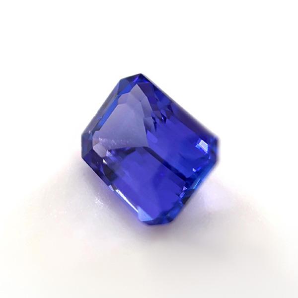 タンザニア産タンザナイト ルース 1.25ct【品質保証書/宝石鑑別書付】の画像