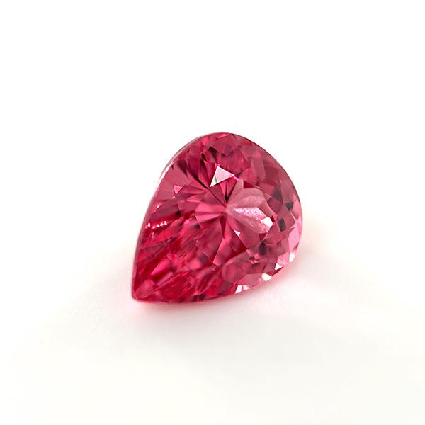 レディッシュピンクスピネル ルース 0.85ct【品質保証書/宝石鑑別書付 