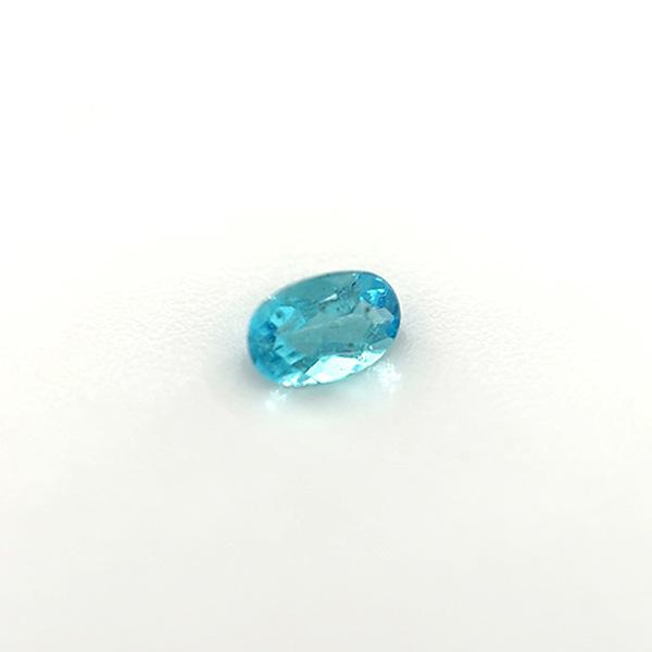 ブラジル産パライバトルマリン ルース　0.070ct【品質保証書/日独宝石研究所ソーティング付】の画像
