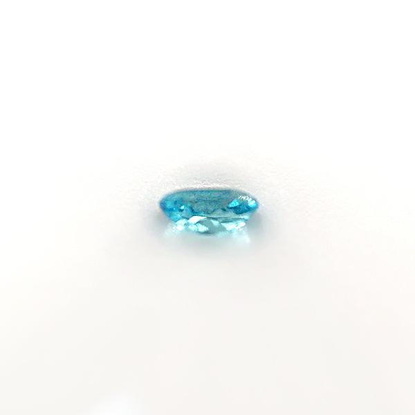 ブラジル産パライバトルマリン ルース　0.070ct【品質保証書/日独宝石研究所ソーティング付】の画像