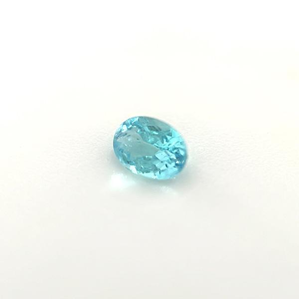 ブラジル産パライバトルマリン ルース　0.116ct【品質保証書/日独宝石研究所ソーティング付】の画像