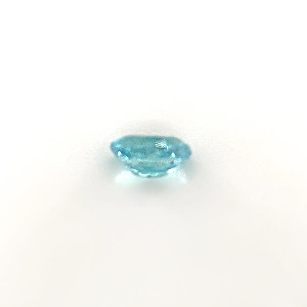 ブラジル産パライバトルマリン ルース　0.116ct【品質保証書/日独宝石研究所ソーティング付】の画像